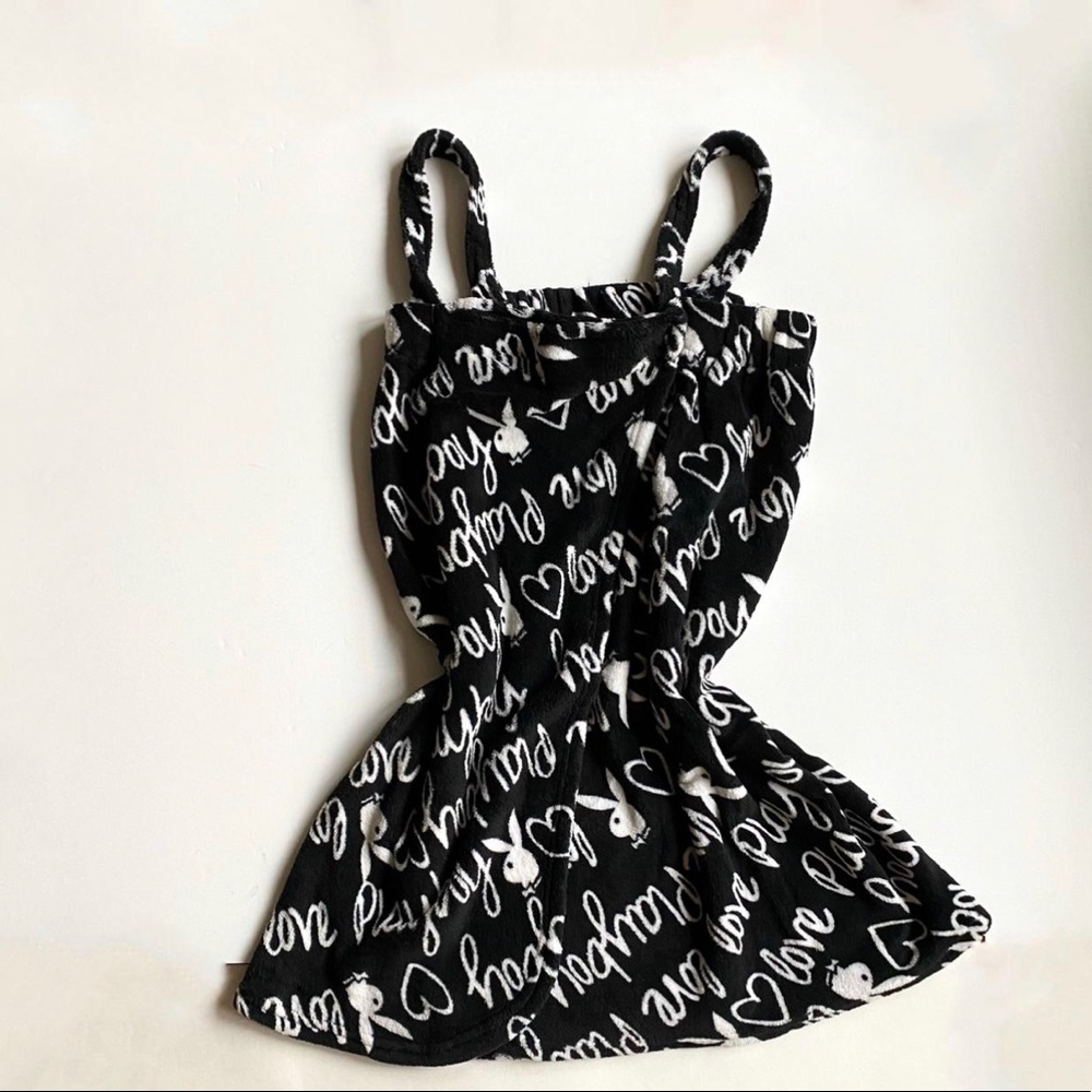 Playboy shower wrap towel